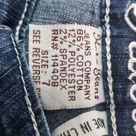 KABA JEANS. 80% COTTON, 12% POLYESTER, 2% SPANDEX. - Picture 6 of 13